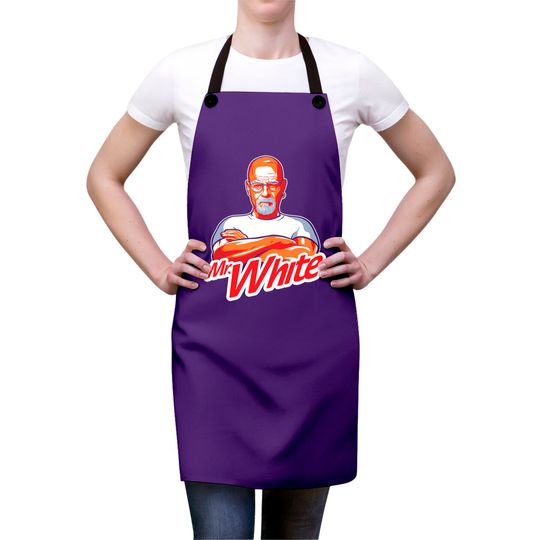Mr. White on a dark Apron - Breaking Bad - Aprons