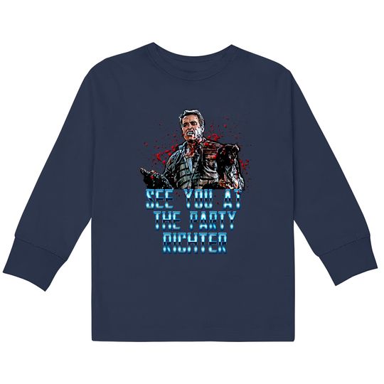 See you at the party - Total Recall -  Kids Long Sleeve T-Shirts