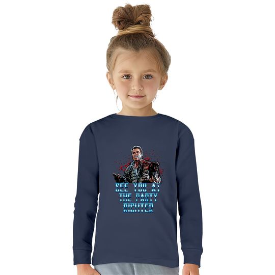 See you at the party - Total Recall -  Kids Long Sleeve T-Shirts