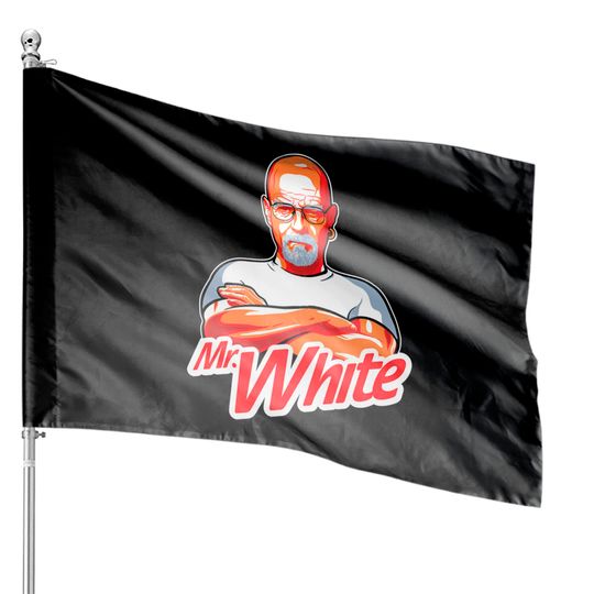 Mr. White on a dark House Flag - Breaking Bad - House Flags