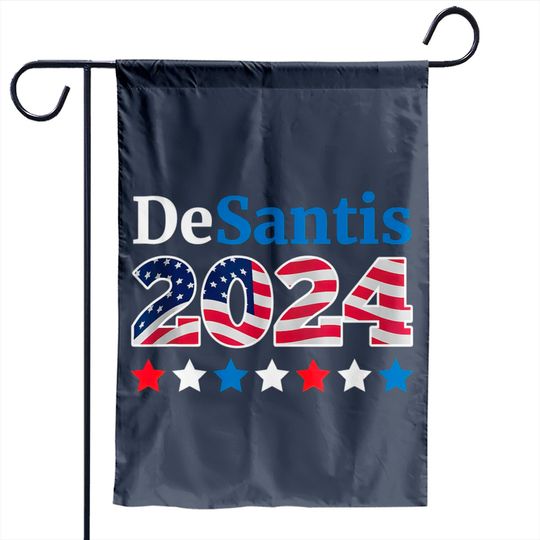 Ron DeSantis 2024 Campaign President Garden Flags