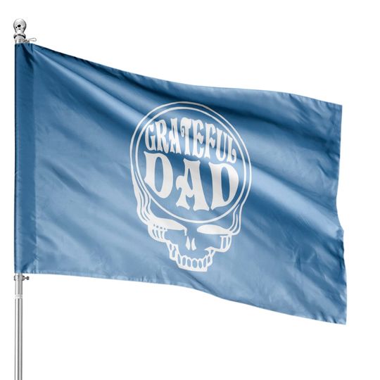 Grateful Dad House Flags