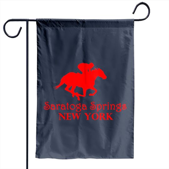 Saratoga Springs New York Horse Racing - Saratoga Springs - Garden Flags