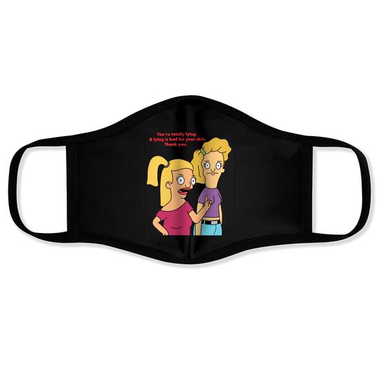 Oh my god-ah. - Bobs Burgers - Face Masks