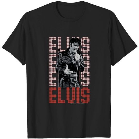 Popfunk Classic Elvis Presley King of Rock and Roll Music T Shirt