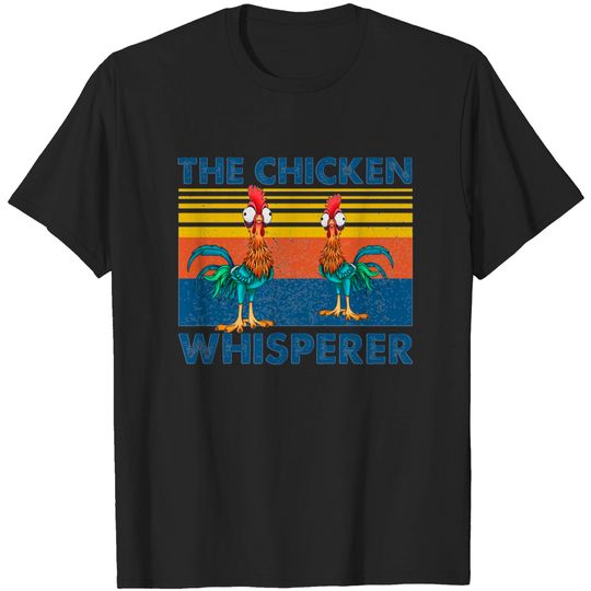 The chicken whisperer double chicken vintage funny gift - The Chicken Whisperer Double Chicken - T-Shirt