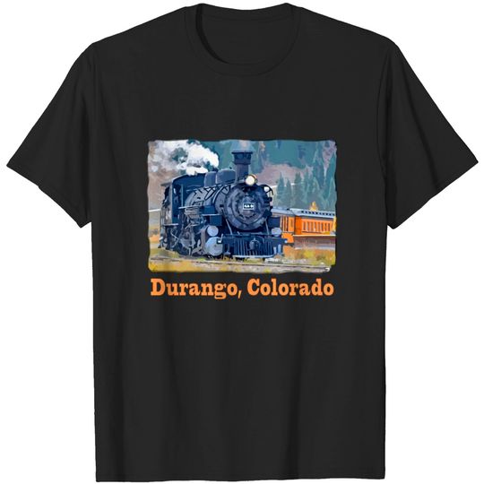 Durango Colorado Steam Train Long Sleeve Shirt Col T-shirt