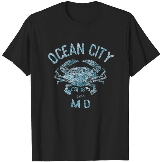 Ocean City, Maryland, Chesapeake Blue Crab - Ocean City - T-Shirt
