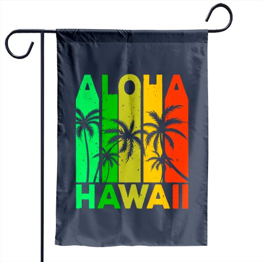 Aloha Hawaii Hawaiian Garden Flags