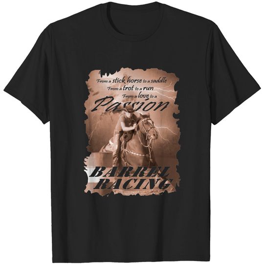 Barrel Racing Passion T-shirt