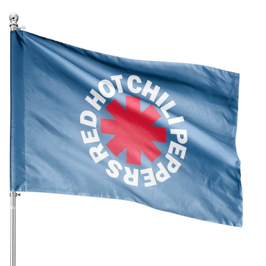 Red Hot Chili Peppers Unisex House Flag: Classic Asterisk