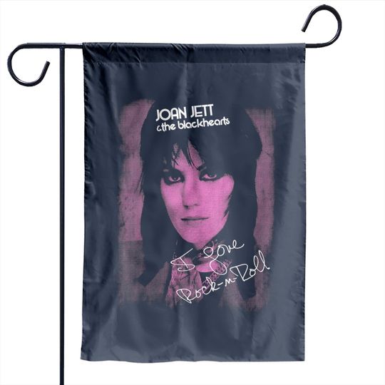 Joan Jett I Love Rock n Roll Garden Flags