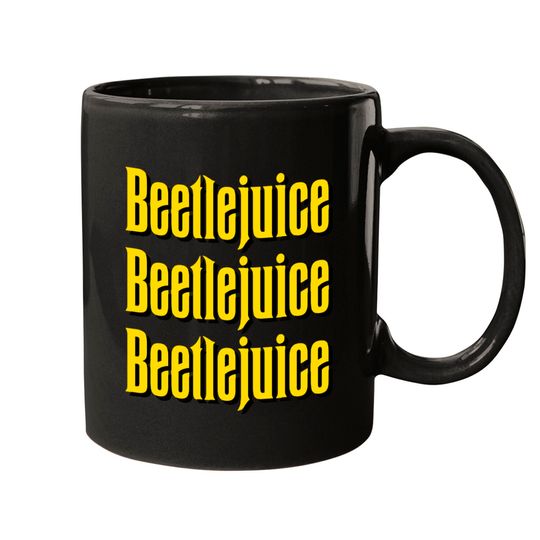 Beetlejuice Beetlejuice Beetlejuice! - Beetlejuice - Mugs