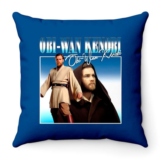 Obi Wan Kenobi Throw Pillows