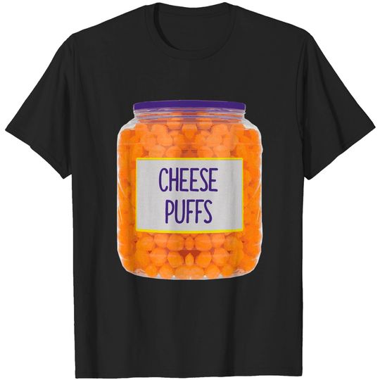 A Jar of Mouthwatering Favorite Snack Cheese Puff T-shirt
