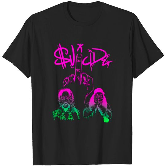 Suicide Boys Graffiti Tag - Suicideboys - T-Shirt