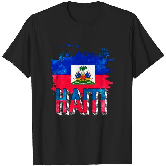 Haitian Holidays Haiti Flag T-shirt