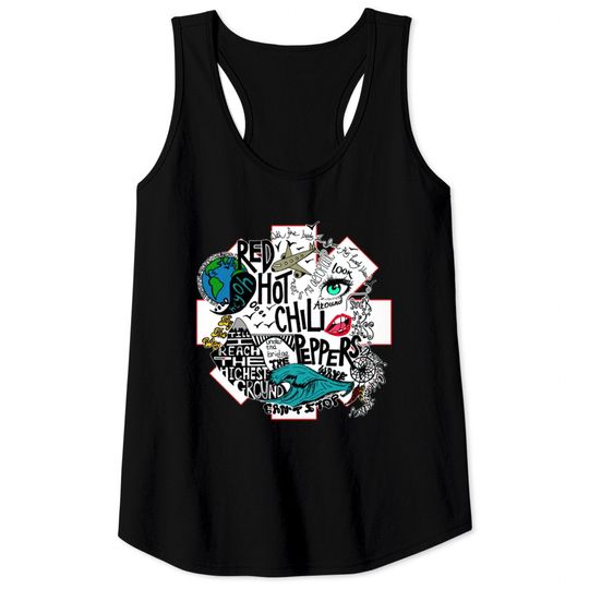 Red Hot Chili Peppers 39th Anniversary Tank Tops