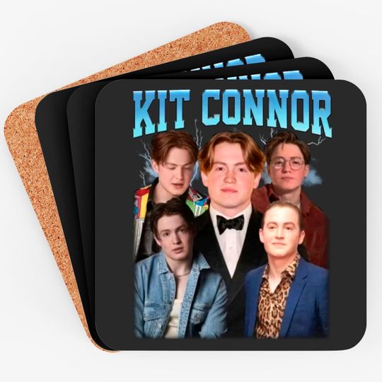 Kit Connor Vintage Coasters, Kit Connor Merch, Heartstopper Coasters