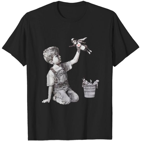 BANKSY Superhero Nurse NHS - Banksy - T-Shirt