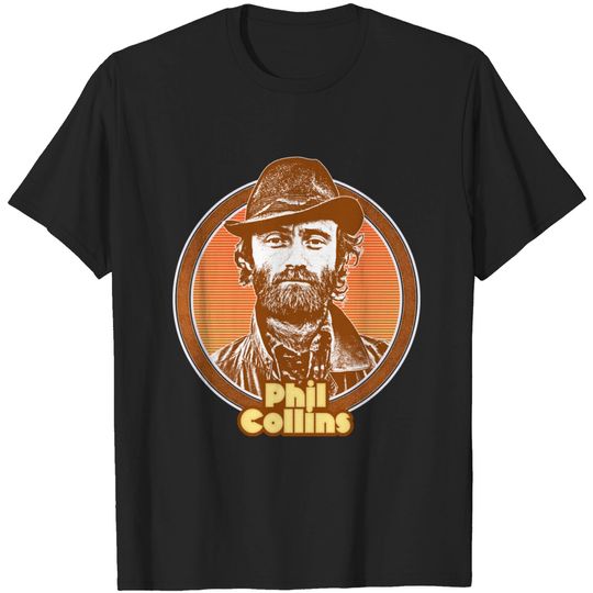 Phil Collins /// Retro 80s Fan Design - Phil Collins - T-Shirt