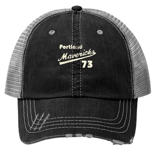 Portland Mavericks Retro Defunct Baseball Jersey - Baseball - Trucker Hats