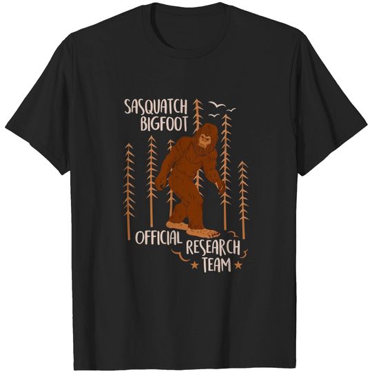 Sasquatch bigfoot  research team - Sasquatch Research Team - T-Shirt