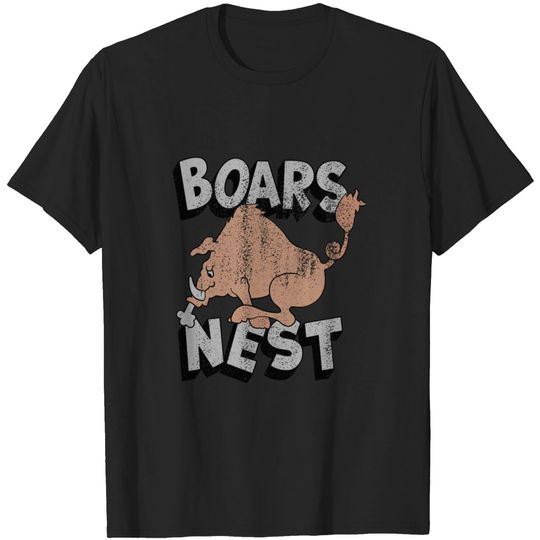 Boars Nest Sign (Stacked Layout) - Dukes Of Hazzard - T-Shirt