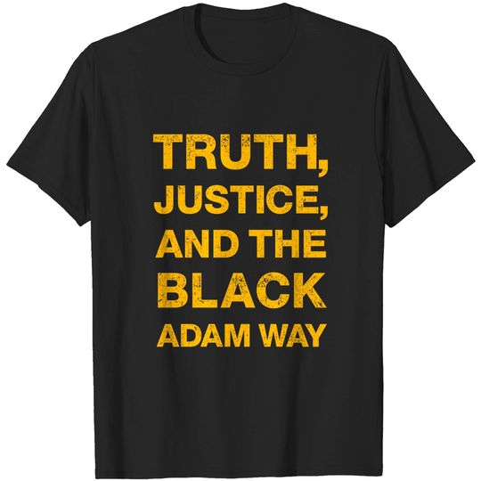 Black Adam Way - yellow version - Black Adam - T-Shirt