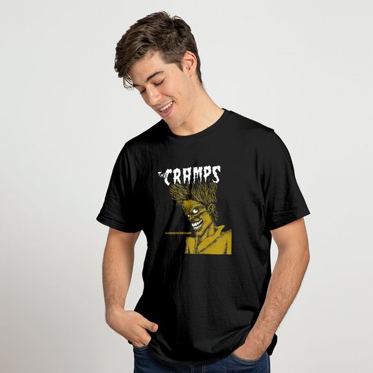 Black The Cramps Bad Music For Bad People Tee T-Shirt