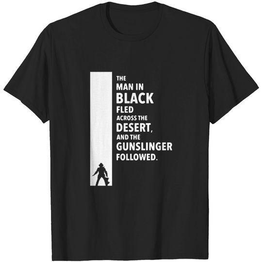 The Dark Tower Desert White T ShirtThe Dark Tower T-shirt