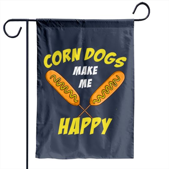 Corn Dogs Corndog Pulled Pork Sausage Party Gift Garden Flags