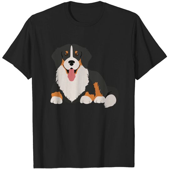Bernese Mountain Dog Face T-shirt