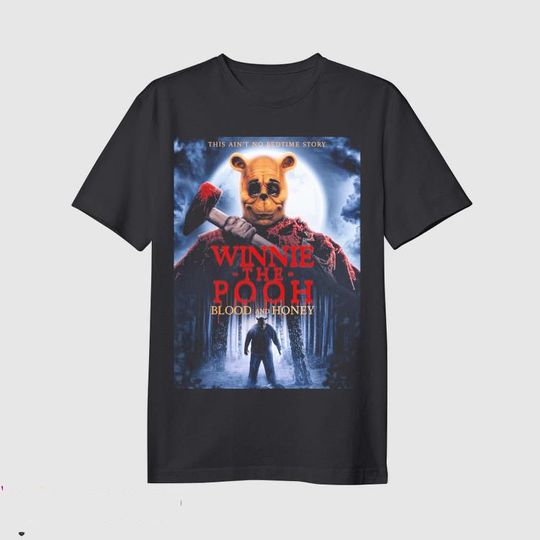 Winnie The Pooh Blood And Honey Movie T-Shirt