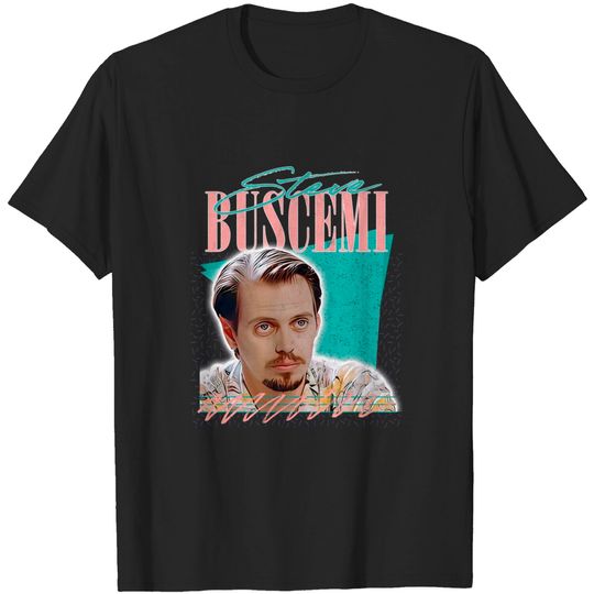 Steve Buscemi / Retro Style Fan Art Design - Steve Buscemi - T-Shirt