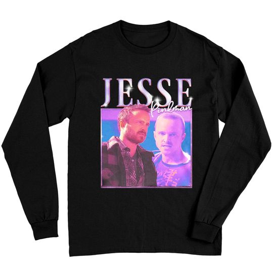 JESSE PINKMAN Long Sleeves | Vintage Jesse Pinkman Long Sleeves Retro | Breaking Bad Long Sleeves