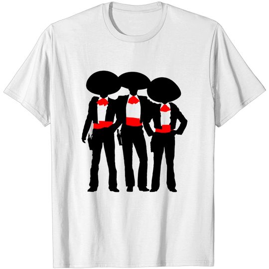 Three Amigos Minimalized - Three Amigos - T-Shirt