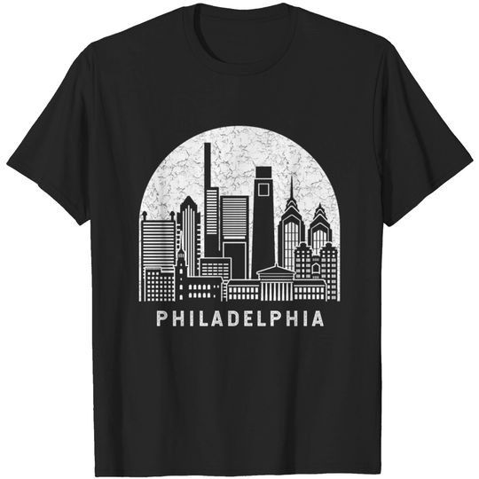 Philadelphia Pennsylvania Skyline T-shirt