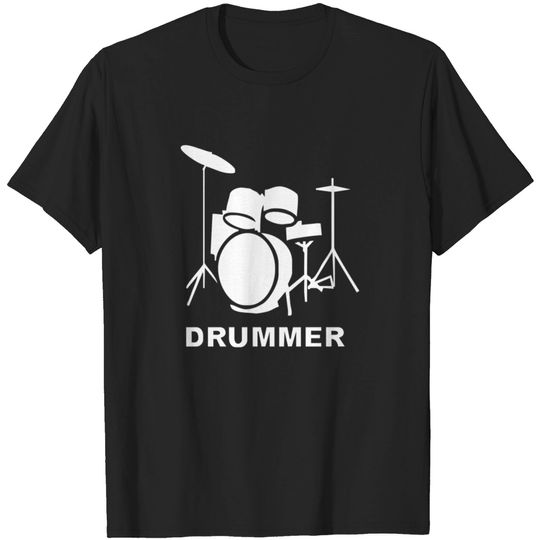 DRUMMER DRUM KIT INDIE ROCK MUSIC T-shirt
