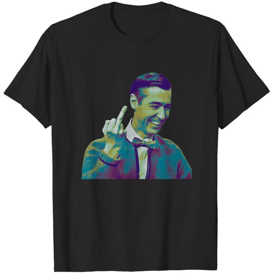 Mr Rogers Middle Finger Shirt | Re-designed