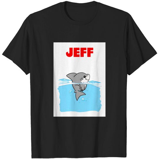 Jeff The Landshark (Jaws Parody) - Deadpool - T-Shirt