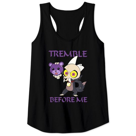 Channel The Owl House King Tremble Before Me Tank Tops essentiel