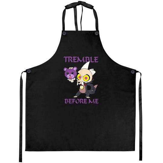 Channel The Owl House King Tremble Before Me Aprons essentiel
