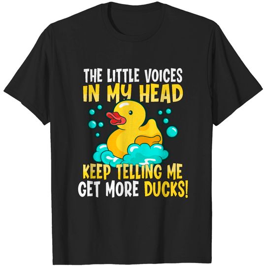 Rubber Duck Ducks Bubbles Duck lover Cute Duck T-shirt