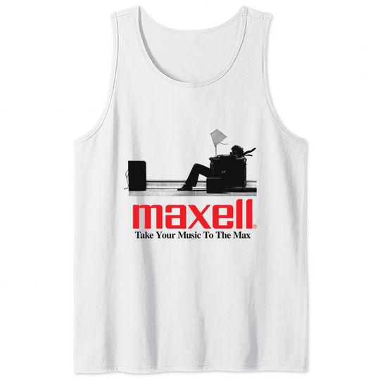 Maxell Tank Tops Reproduction Maxell Tank Tops