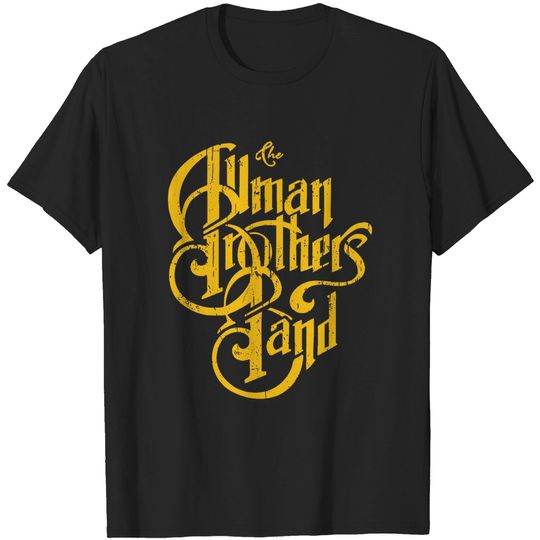 The Allman Brothers Band Vintage Logo T-shirt - The Allman Brothers Band Shirt