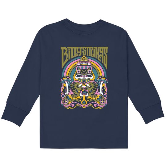 Billy Strings Frog Classic  Kids Long Sleeve T-Shirts