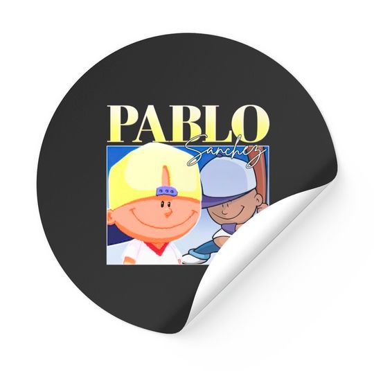 PABLO SANCHEZ Backyard Baseball vintage Stickers
