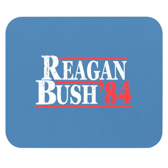 Reagan Bush '84 | Vintage Style Conservative Republican GOP Mouse Pads