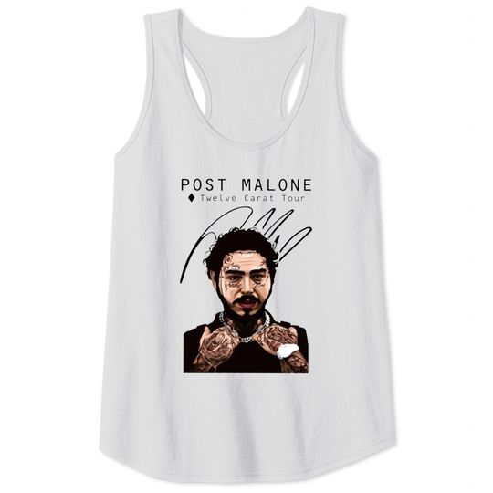 Post Malone Tour 2022 Tank Tops, Music Concert 2022